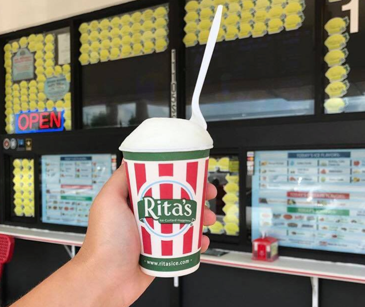 Tampa Bay Rita's locations are giving away free Italian ice in honor of