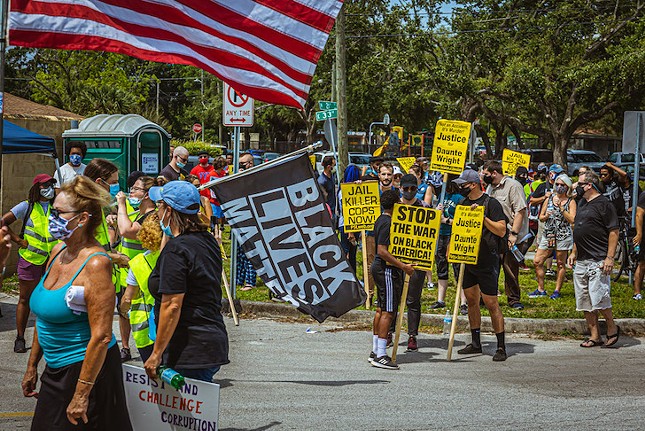 Everything we saw at last weekend&#146;s Black Lives Matter march in East Tampa