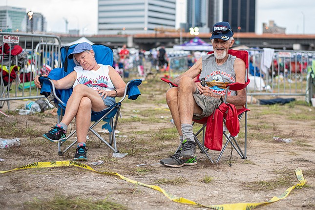 Everyone we saw at Trump's 2020 campaign rally in Orlando