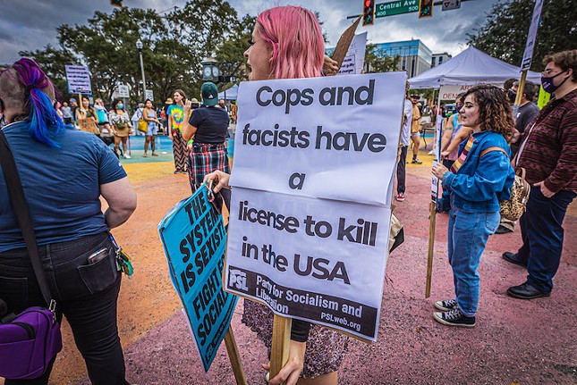 Tampa Bay protesters decry Rittenhouse verdict, wonder about their own safety going forward