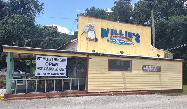 Fat Willie’s Fish Camp
1912 Main St., Valrico, 813-571-7630
Fans of fried fish, listen up. Fat Willie’s serves all-you-can-eat fried haddock, catfish, shrimp and clam every Sunday from noon-30 to 7:30 p.m. for $23.99 per person. If you're somehow still hungry, you can order fried pickles, cajun hushpuppies and famous onion rings off the appetizer menu.
Photo via Fat Willie’s Fish Camp/Facebook