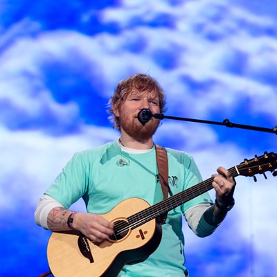 Ed Sheeran at Raymond James Stadium in Tampa, Nov. 7, 2018