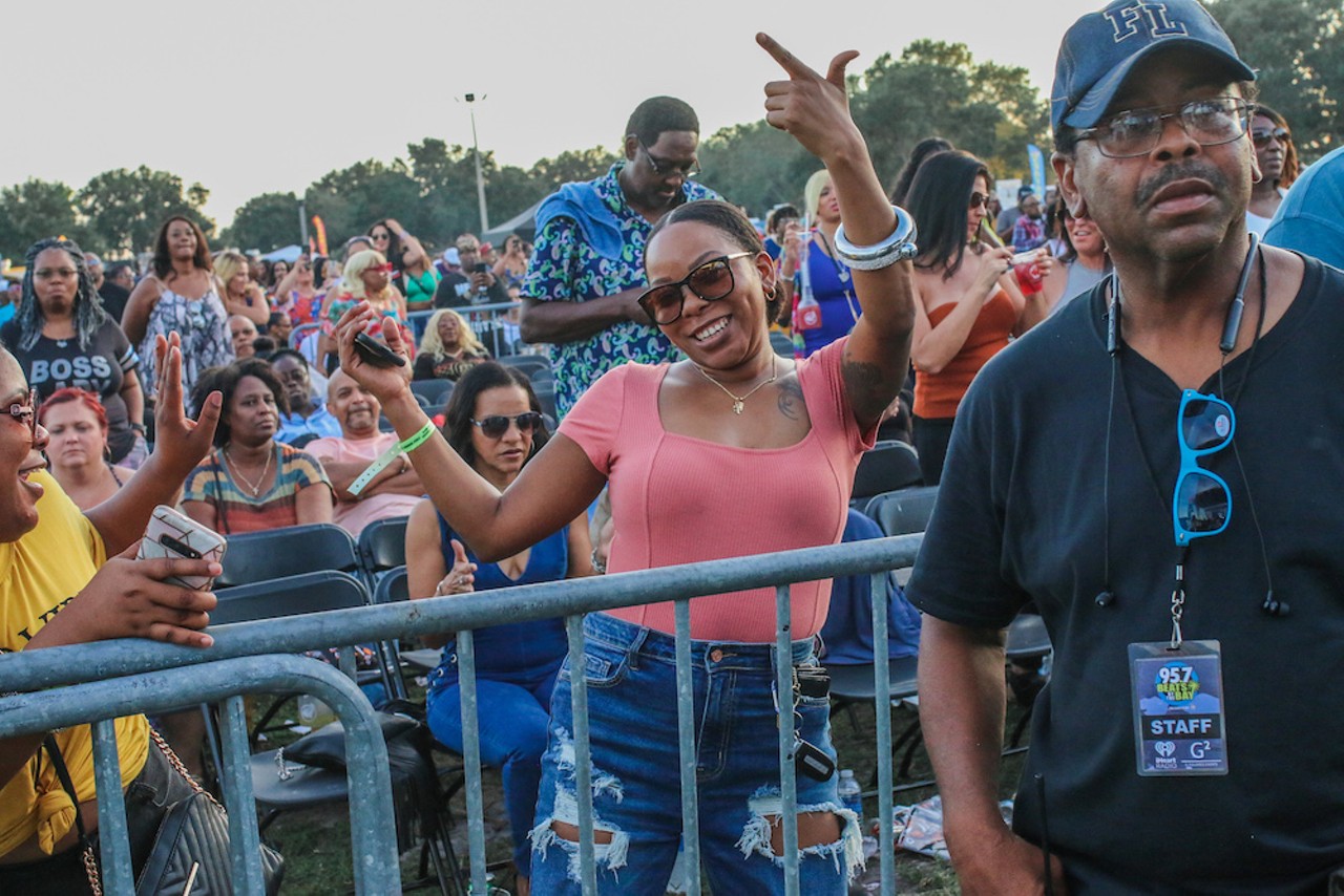 Everyone we saw at Beats by the Bay in St. Petersburg's Vinoy Park