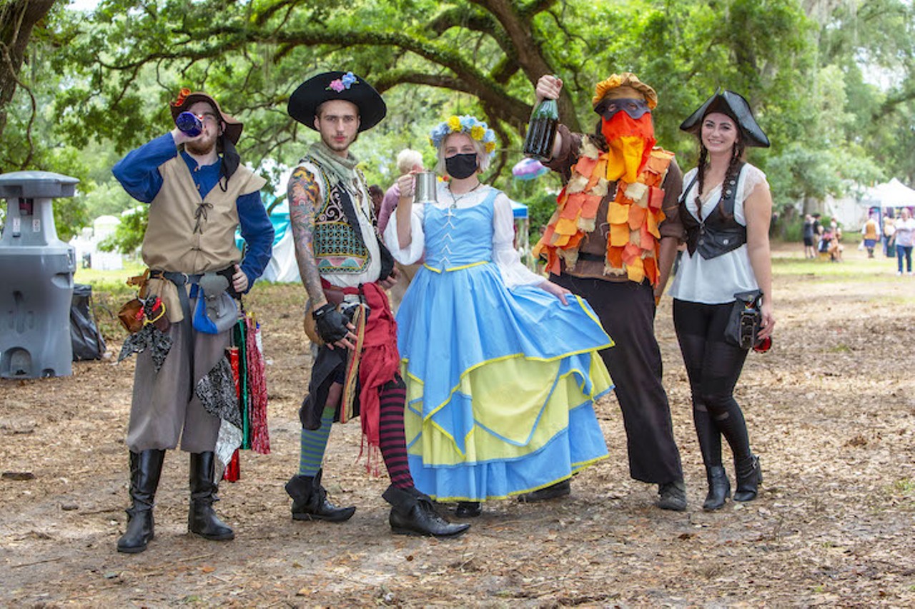 Everyone we saw at the Bay Area Renaissance Festival kickoff in Dade