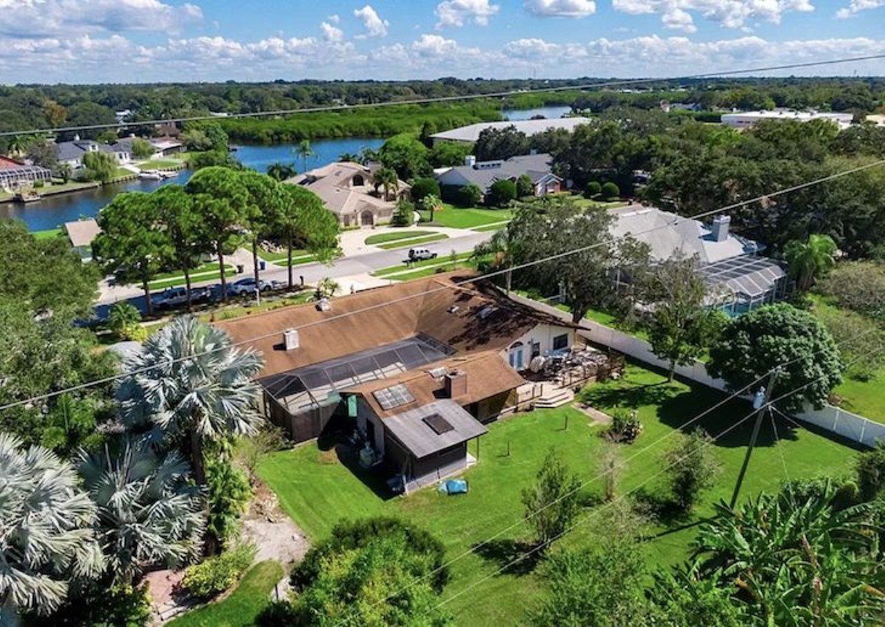 This Clearwater home comes with a pirate clubhouse and grotto