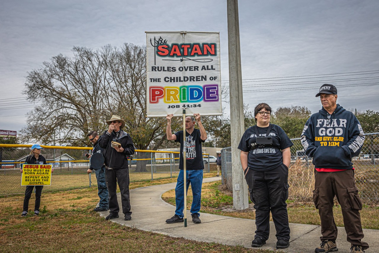 Photos In the face of Christian homophobes, Pasco Pride stages
