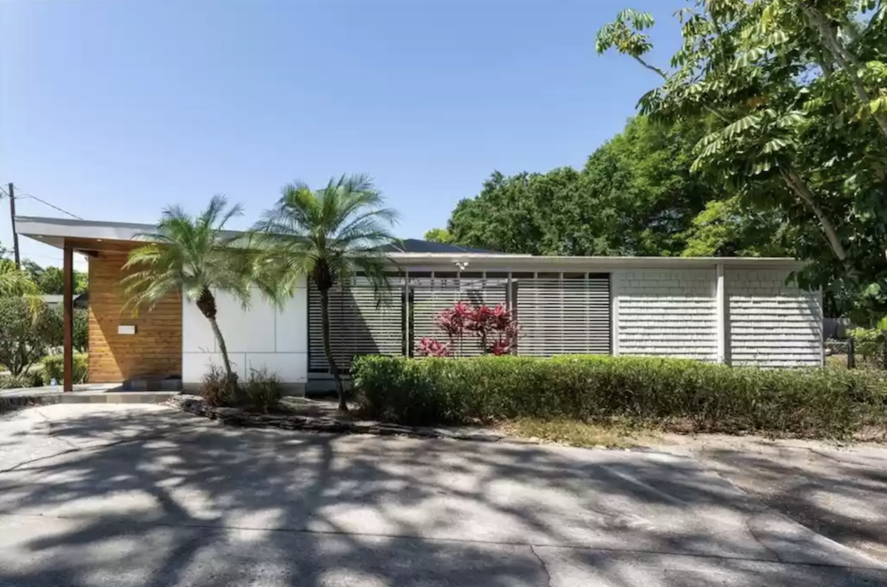 UF architect Warren H. Smith's midcentury Lakeland home is now for sale