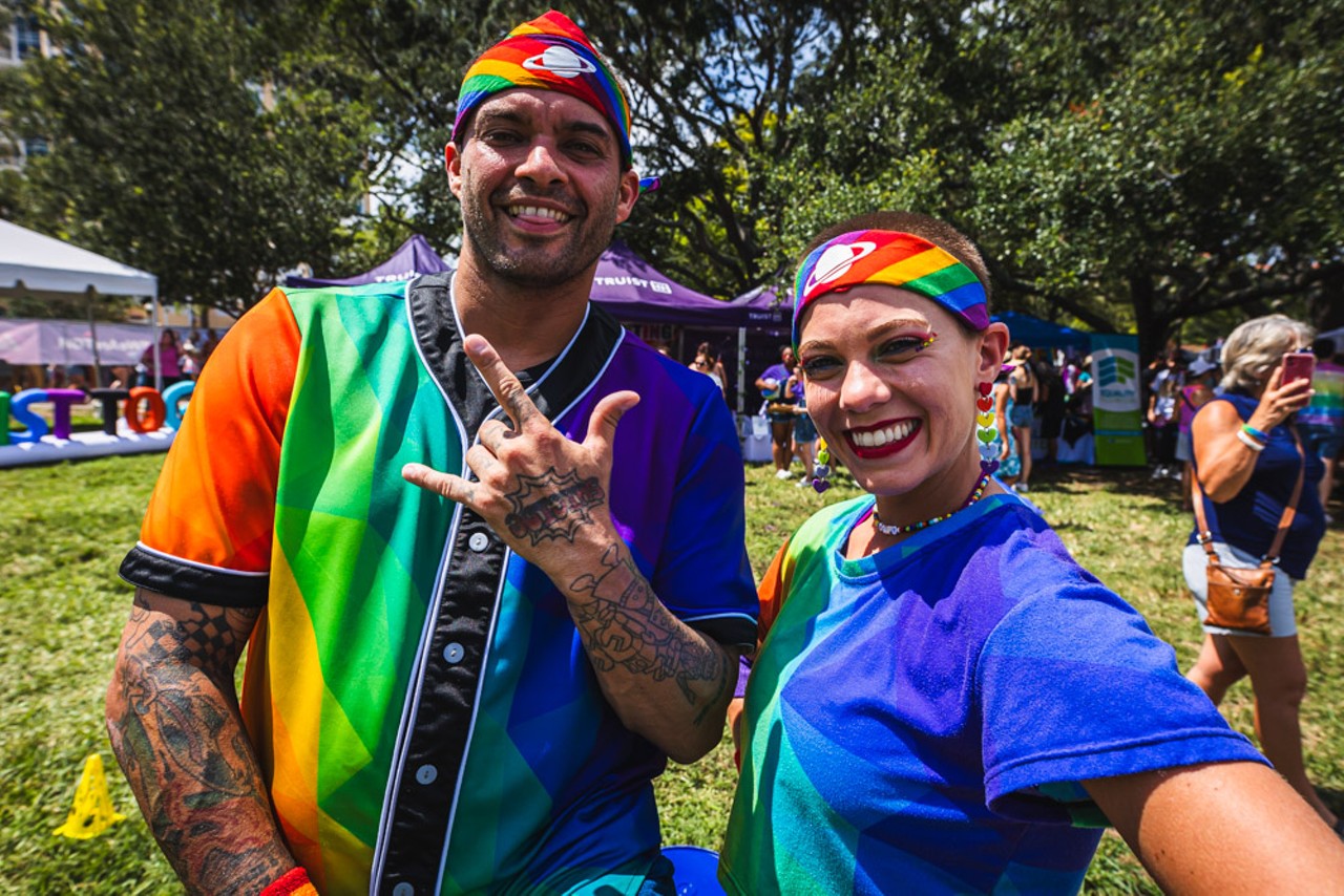 Everyone we saw before Saturday's St. Pete Pride parade Tampa