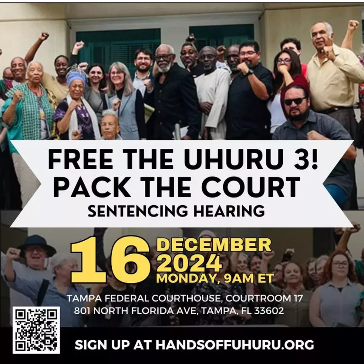 Free the Uhuru 3! Pack the Court!