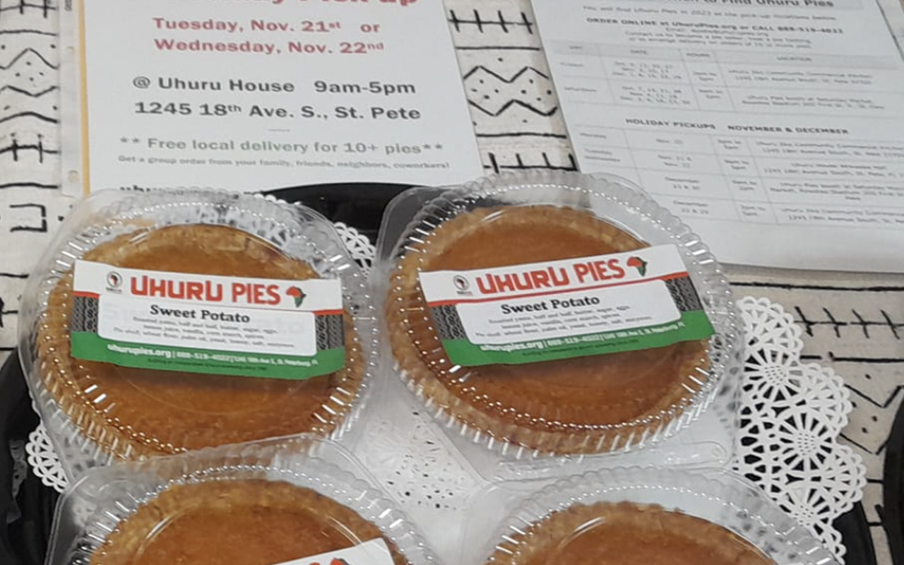 Uhuru Holiday Pie campaign