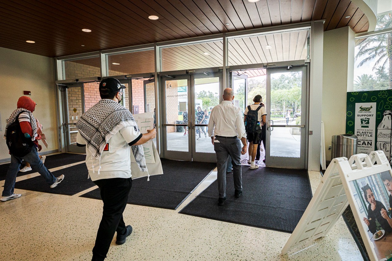 USF students denied entry at planned pro-Palestinian rally on Tampa campus