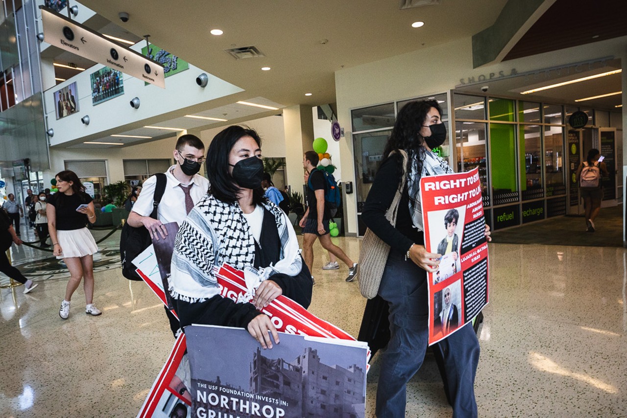 USF students denied entry at planned pro-Palestinian rally on Tampa campus