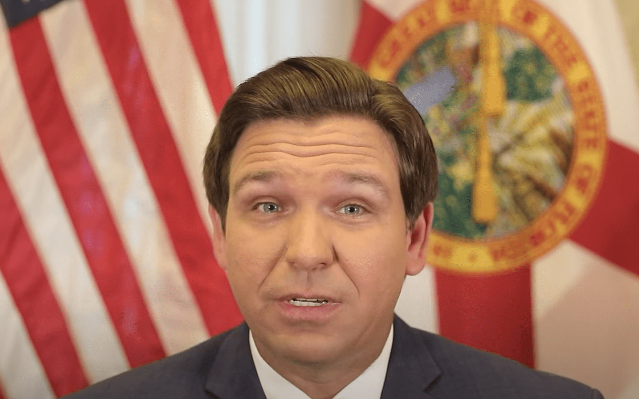 Gov. Ron DeSantis on Nov. 25 giving an update on the COVID-19 vaccine distribution.