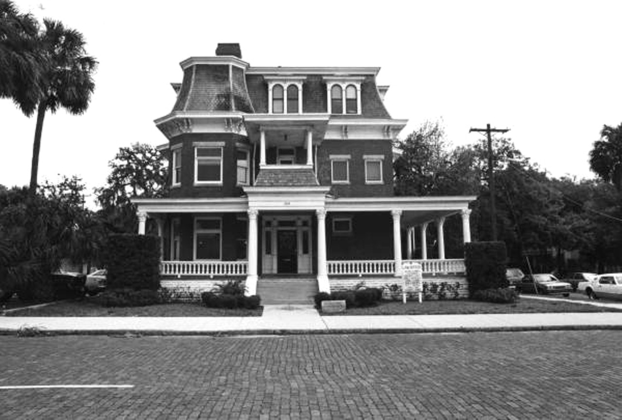 The Historic Hutchinson House at 304 Plant Avenue in Tampa, 1977