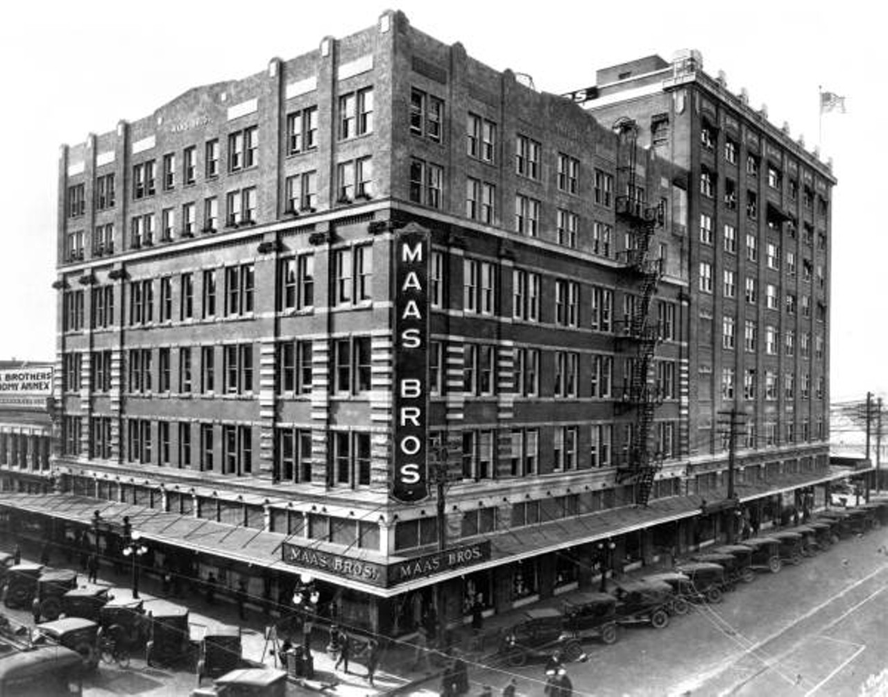 Maas Bros. buildings - Tampa, Florida (1920).