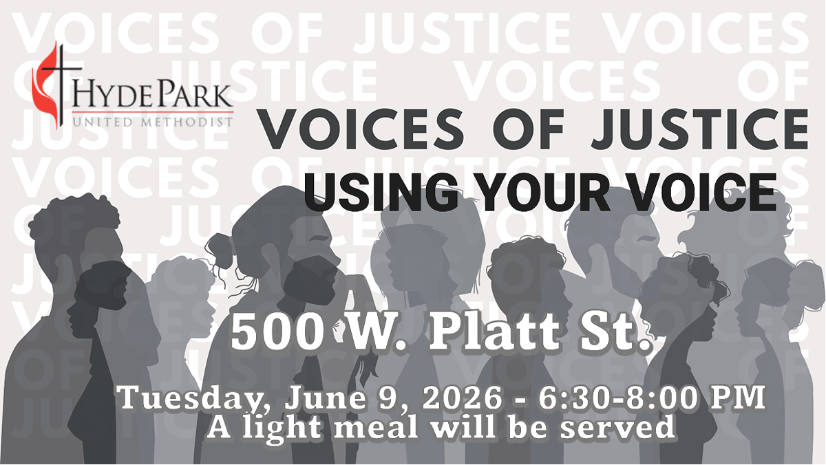 Voices of Justice: Finding Your Voice