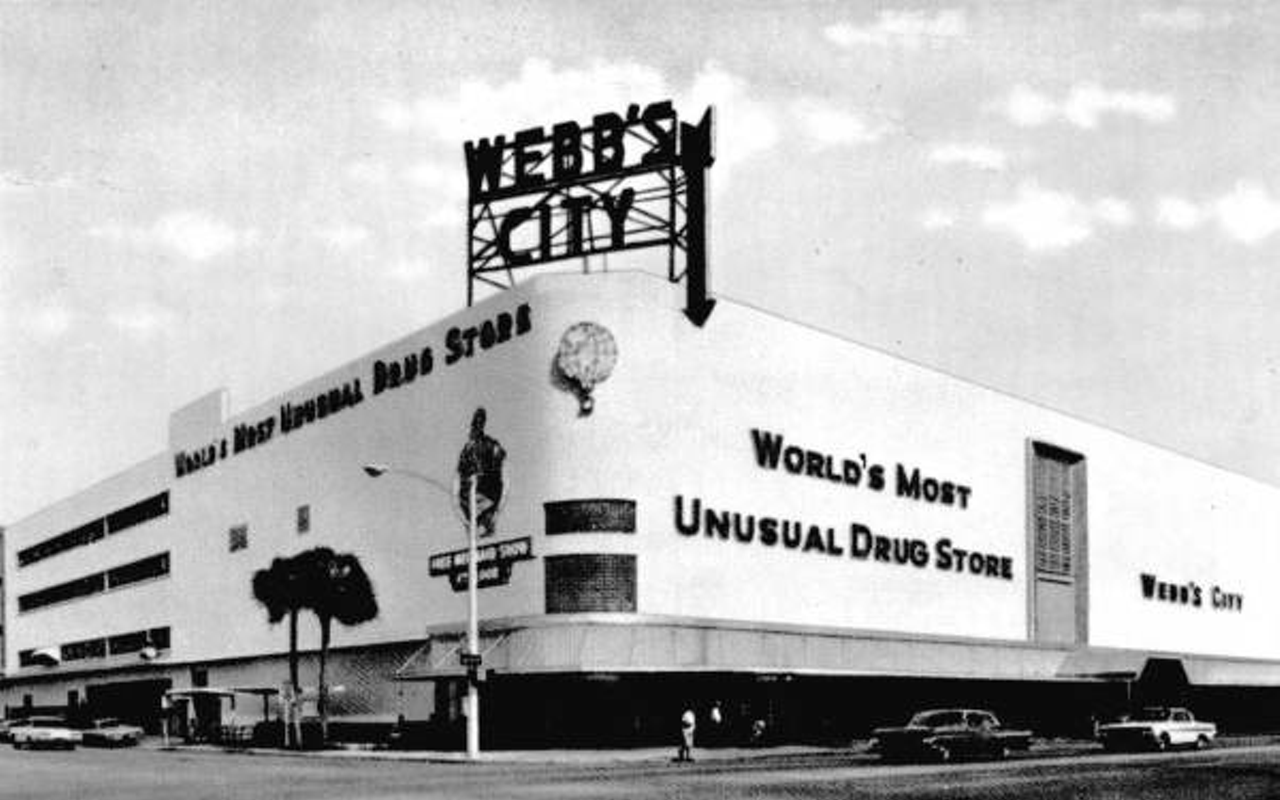 Webb's City in 1973.