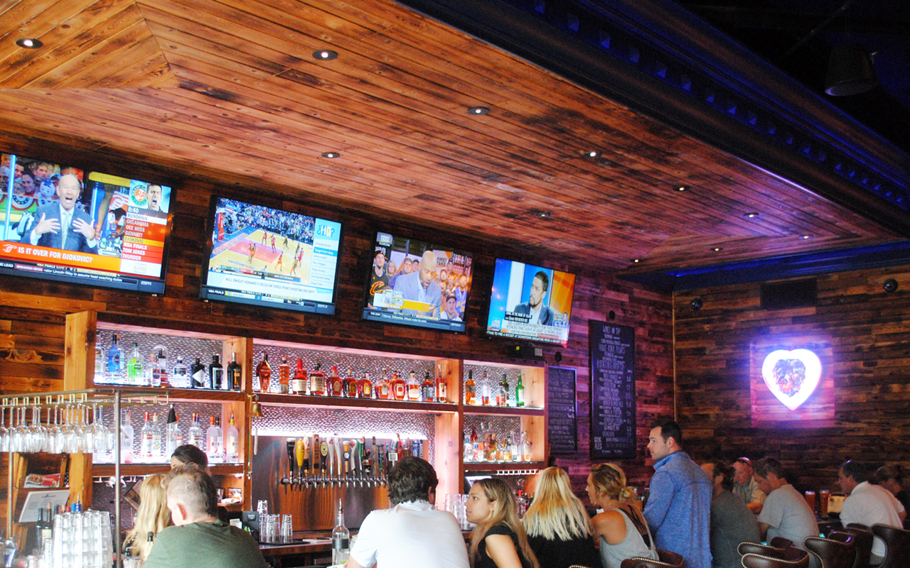 Yeoman's Cask & Lion is a great spot for happy hour in downtown Tampa.
