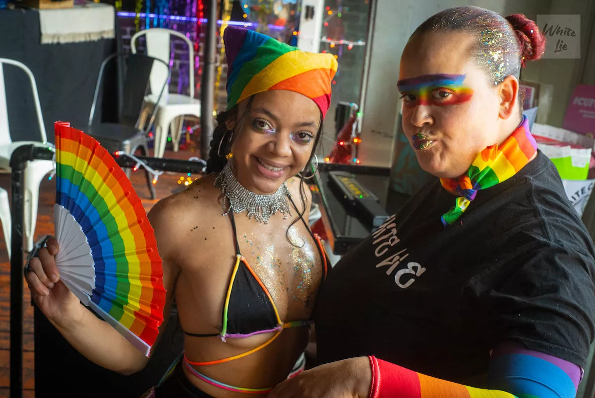 Tampa Pride 2022 at White Lie in Ybor City, Florida.