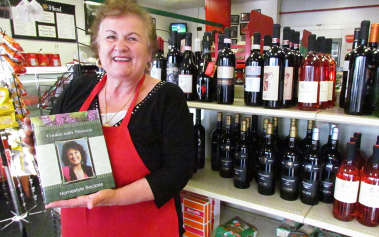 Nunziata Pisani, better known as Mamma, and her new cookbook.