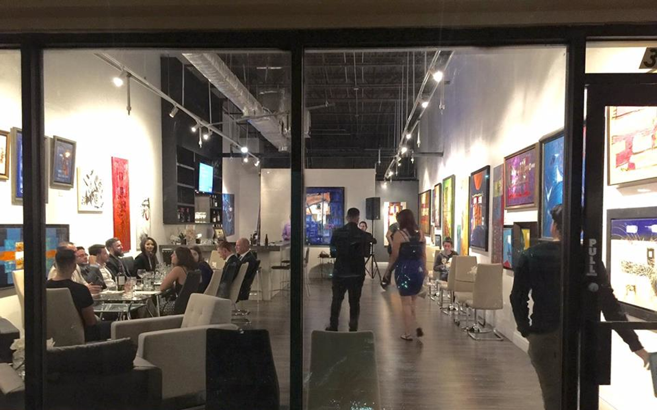 D'Arte Gallery Wine & Tapas Bar wants Tampa to enjoy wine, tapas and art under one roof.