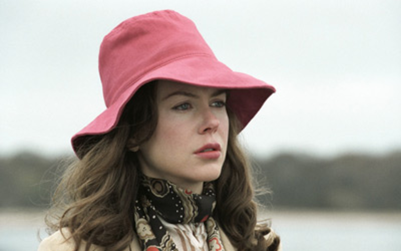 PINK LADY: Nicole Kidman stars as a woman playing passive-aggressive games with her family in Margot at the Wedding.