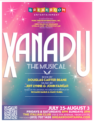 Xanadu Musical Poster