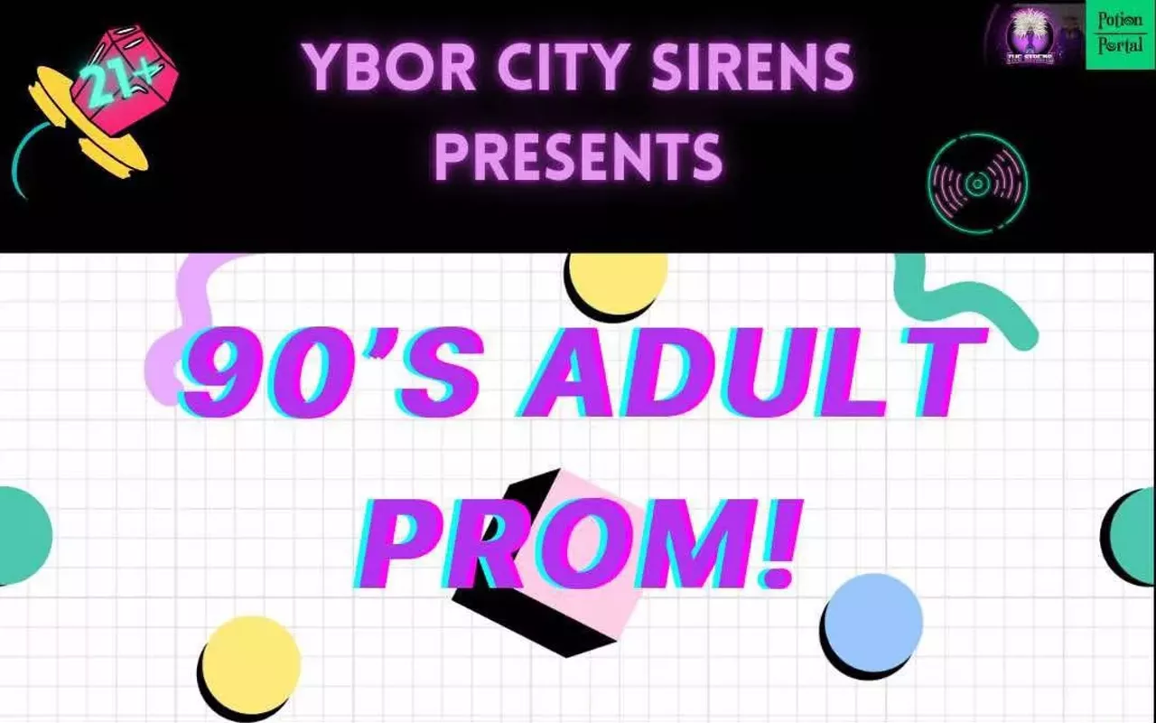 Image: Ybor City Sirens LLC Presents: 90s Prom!