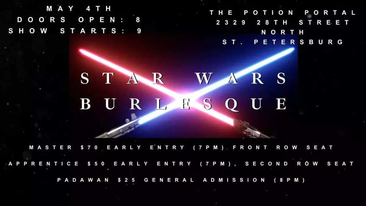 Ybor City Sirens LLC Presents: Star Wars Burlesque