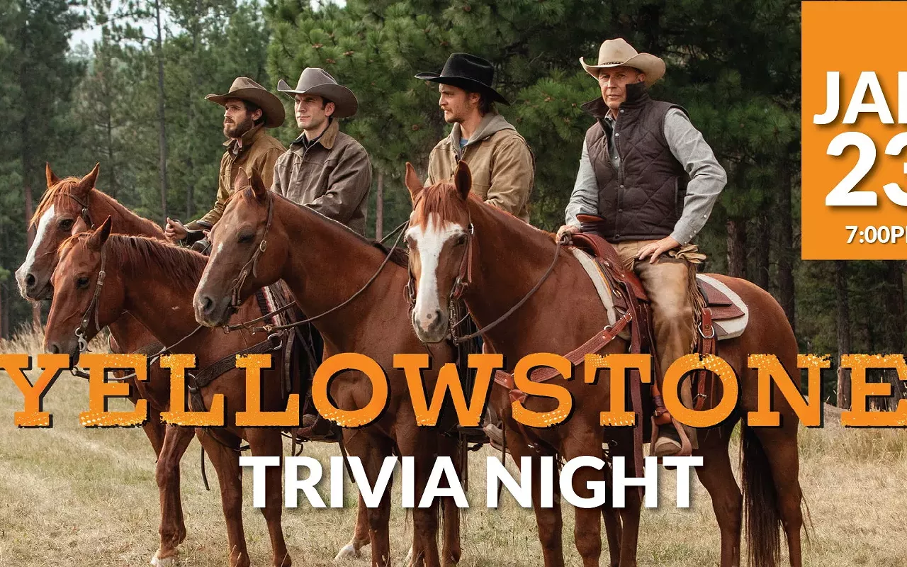 Image: Yellowstone Trivia Night in Wesley Chapel, FL!