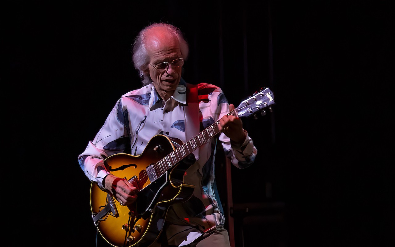 Steve Howe of Yes, which plays Ruth Eckerd Hall in Clearwater, Florida on Oct. 11, 2023.